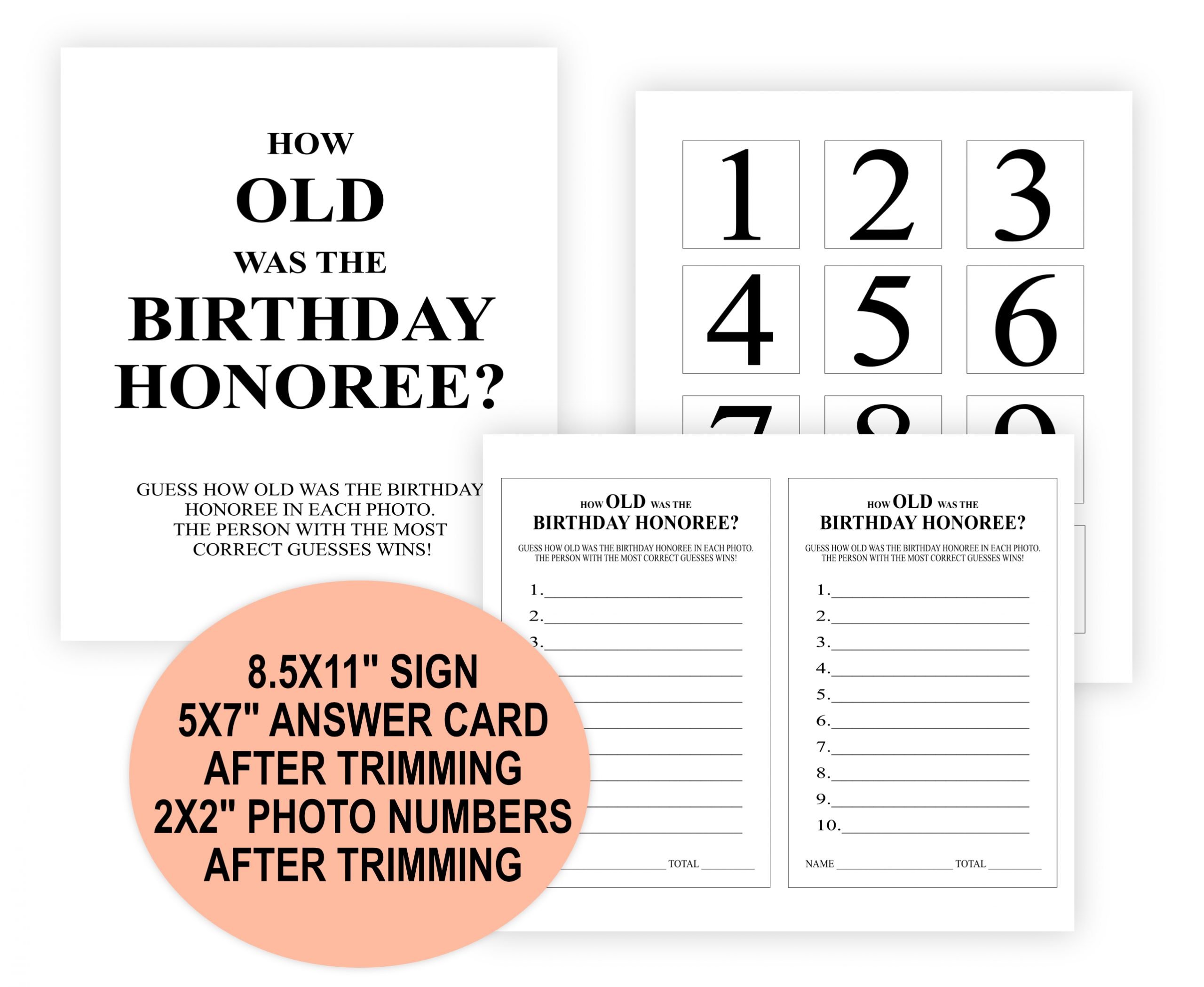 Birthday Games Born in 1961 Birthday Party Games 1961 Theme Birthday