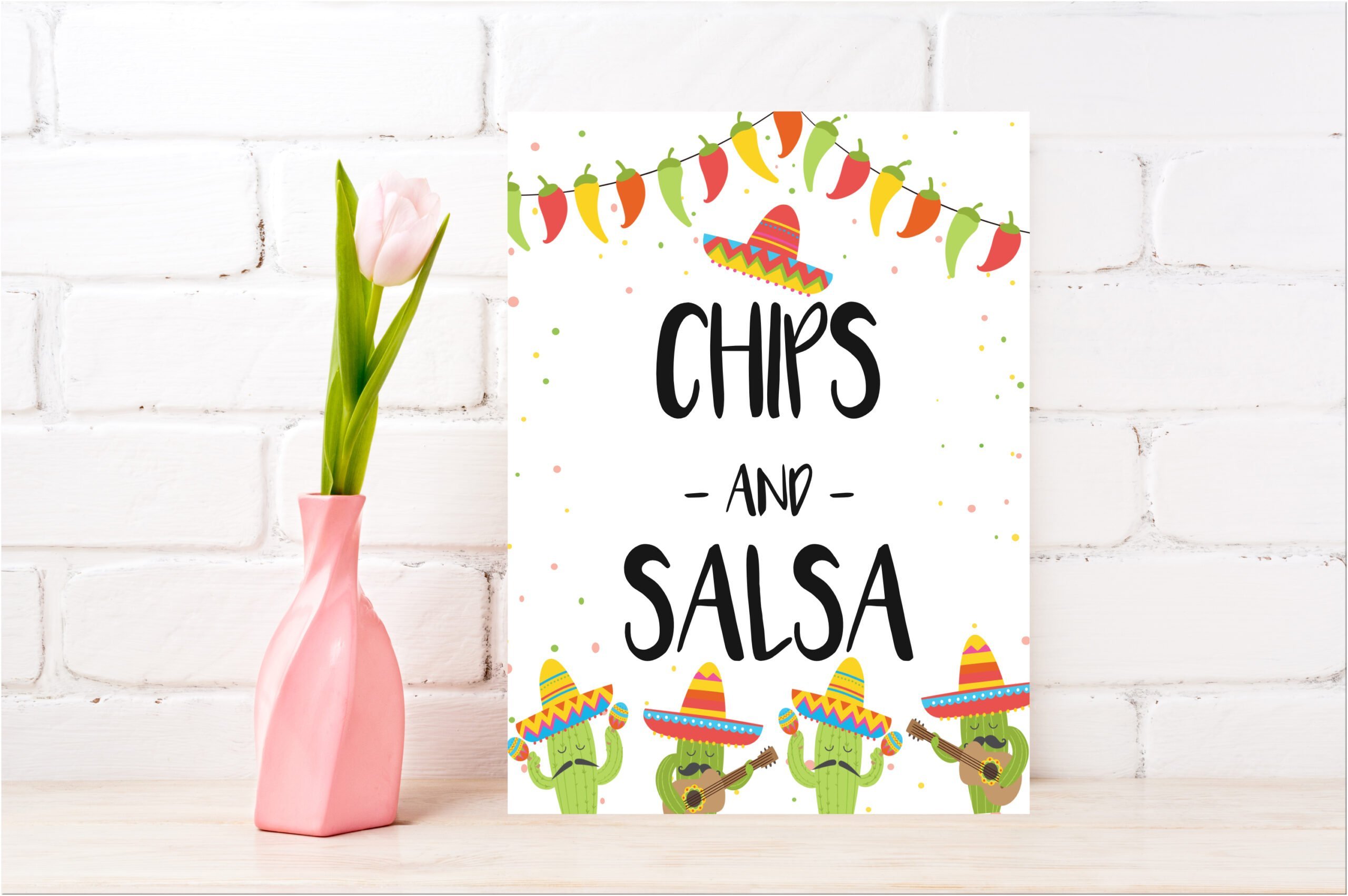 DECOR | SIGNS Fiesta Bridal Shower Signs 8-1 Bundle Banner