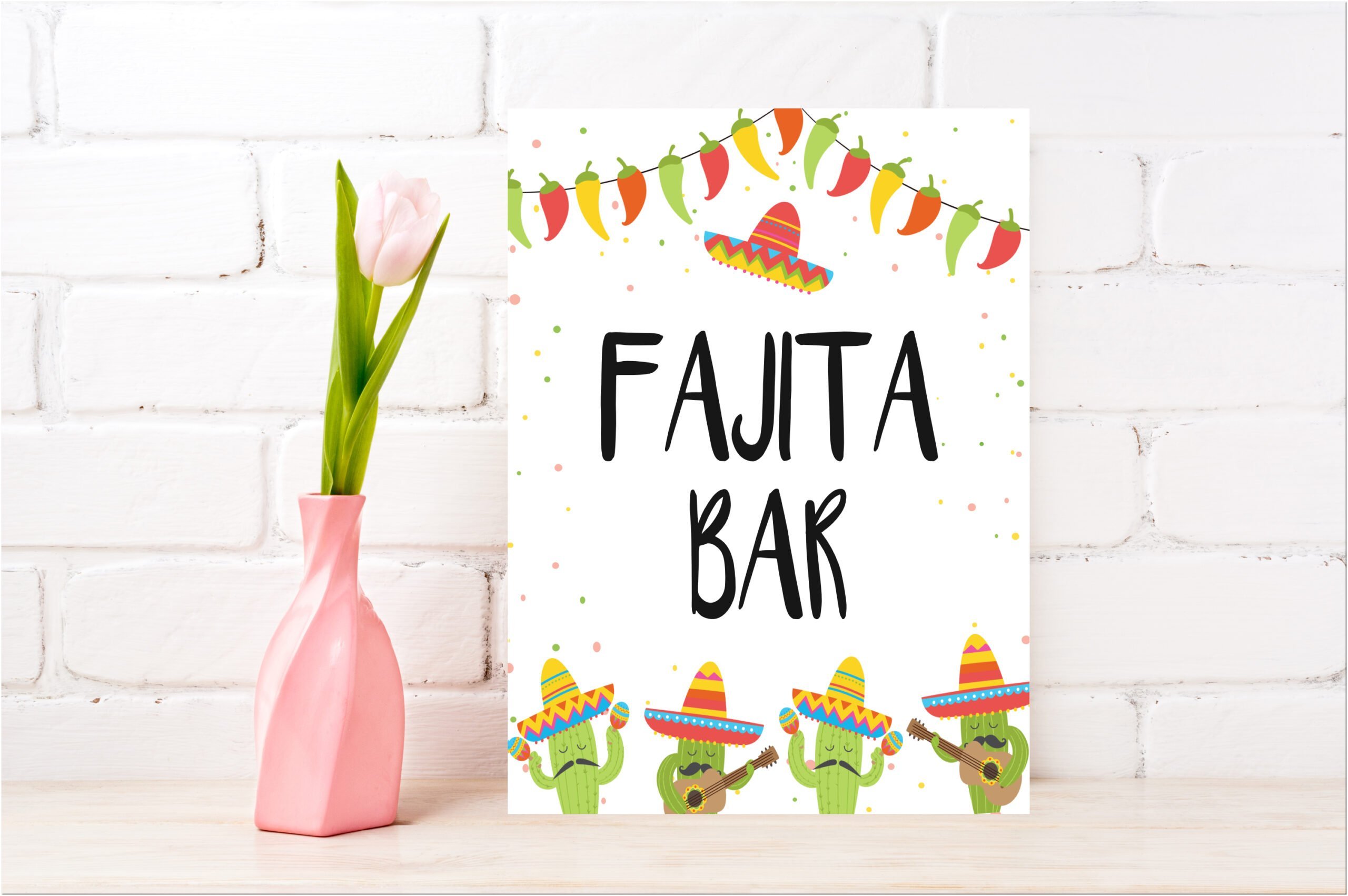 DECOR | SIGNS Fiesta Bridal Shower Signs 8-1 Bundle Banner