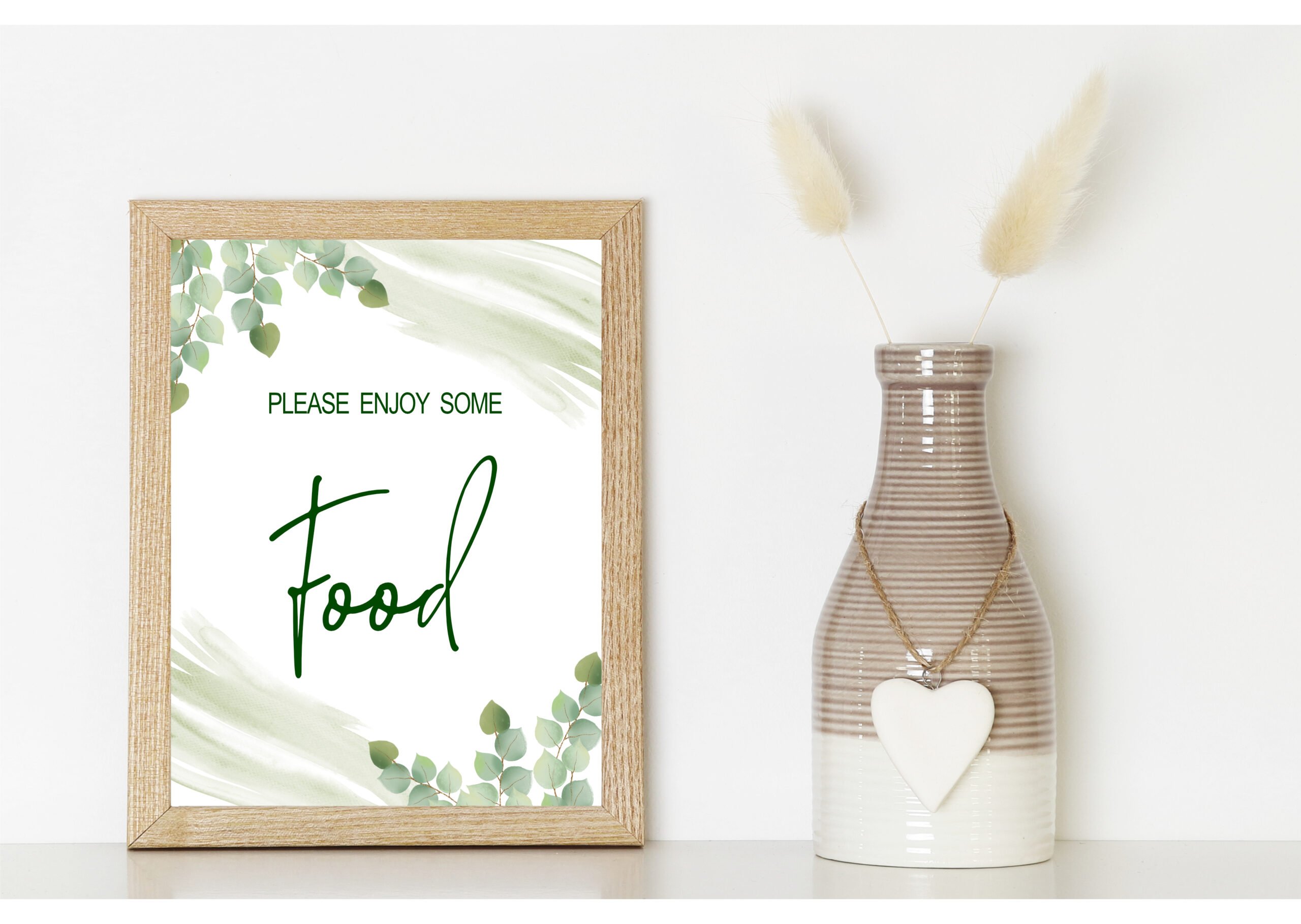 DECOR | SIGNS Greenery Bridal Shower Signs 8-1 Bundle Botanical