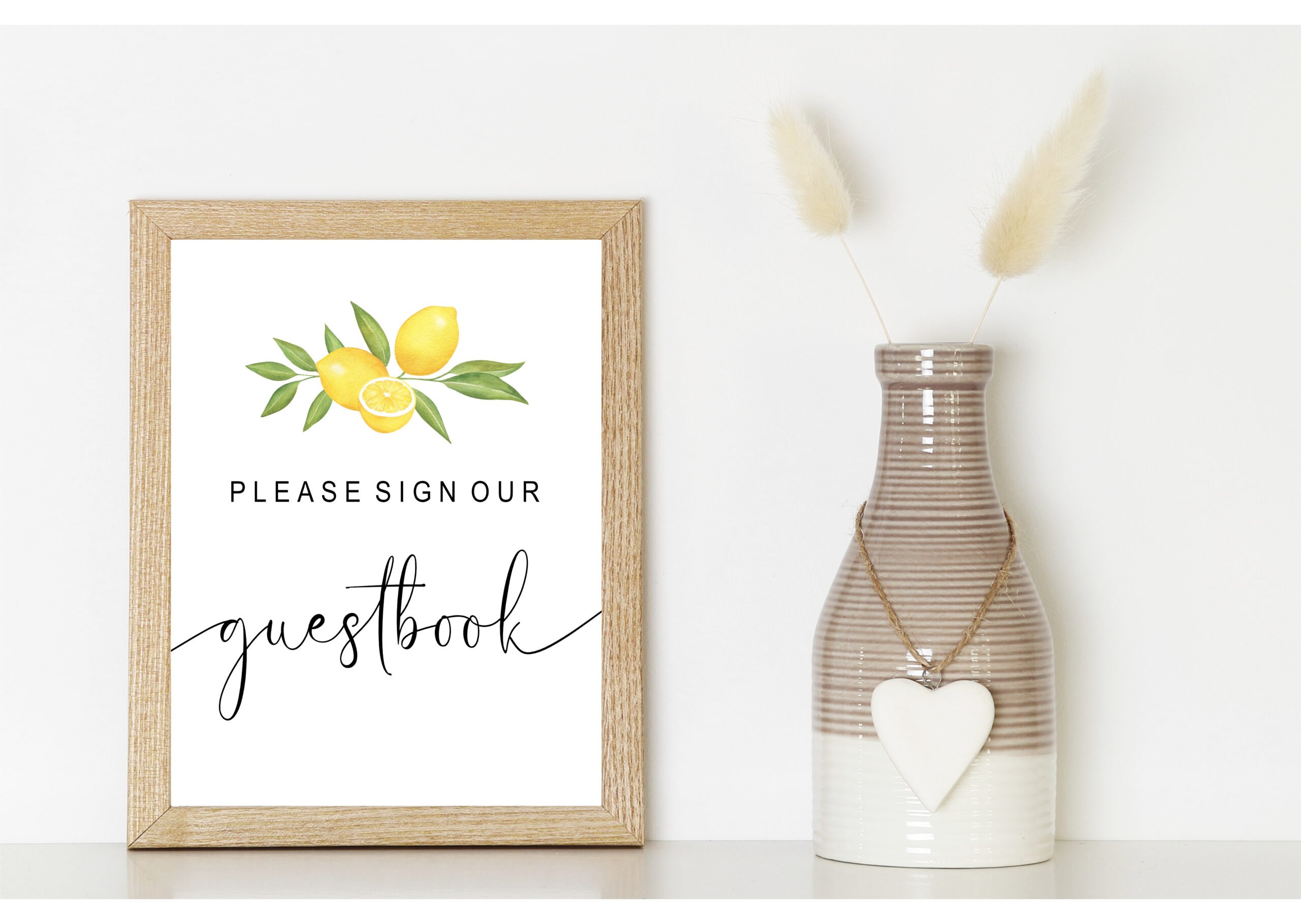 DECOR | SIGNS Lemon theme Bridal Shower Signs 7-1 bundle Bridal Shower Decor