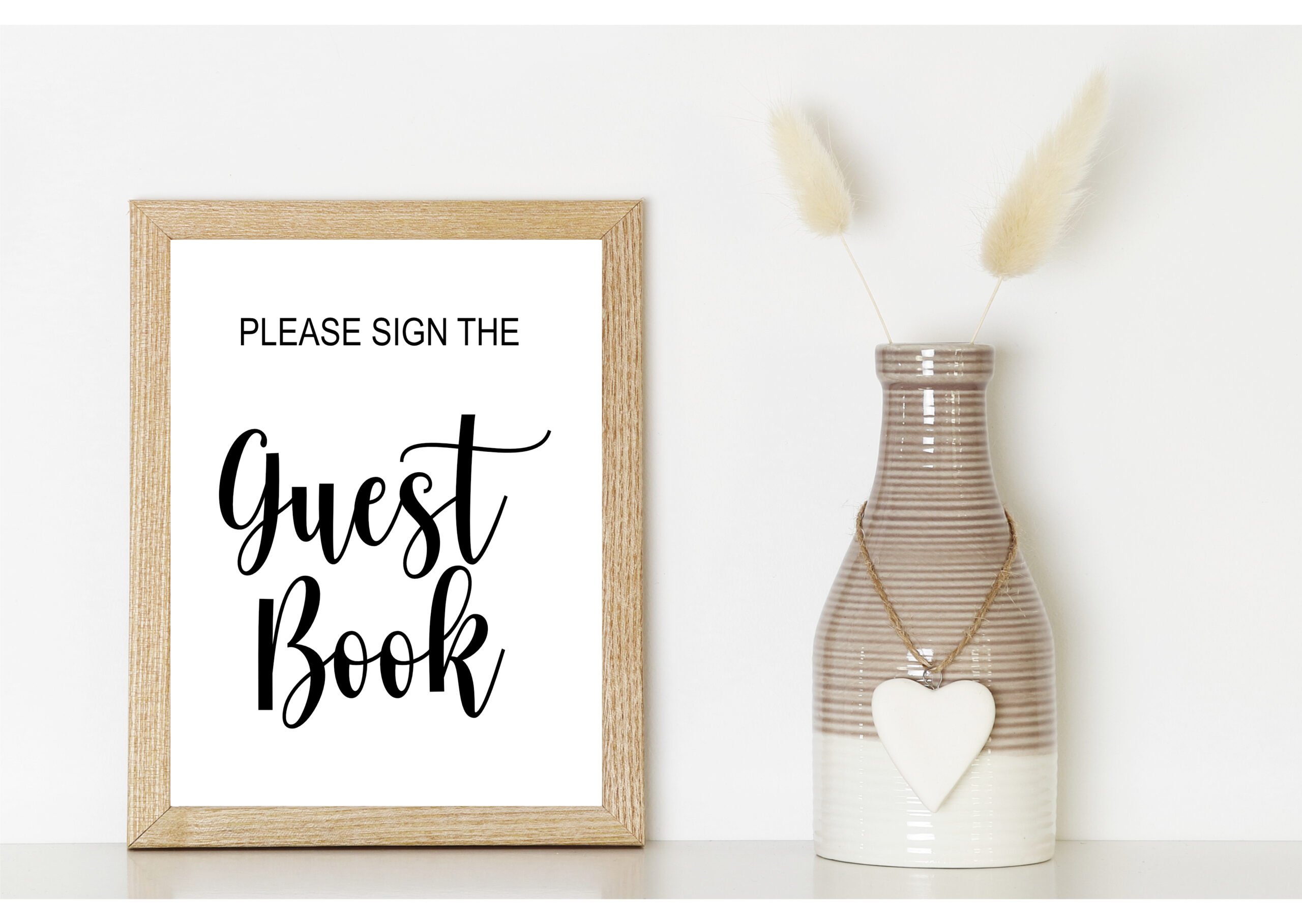 DECOR | SIGNS PLAIN WHITE SIGNS BABY SHOWER 9-1 BUNDLE Baby Shower